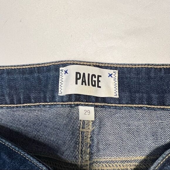 PAIGE Jimmy Jimmy Short in Tyson Destructed Denim Cotton Shorts 29 - Picture 3 of 8